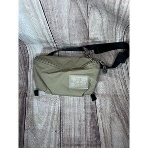 North Face Womens Never Stop Lumbar Bag Beige Tan Nylon Fanny Pack One Size